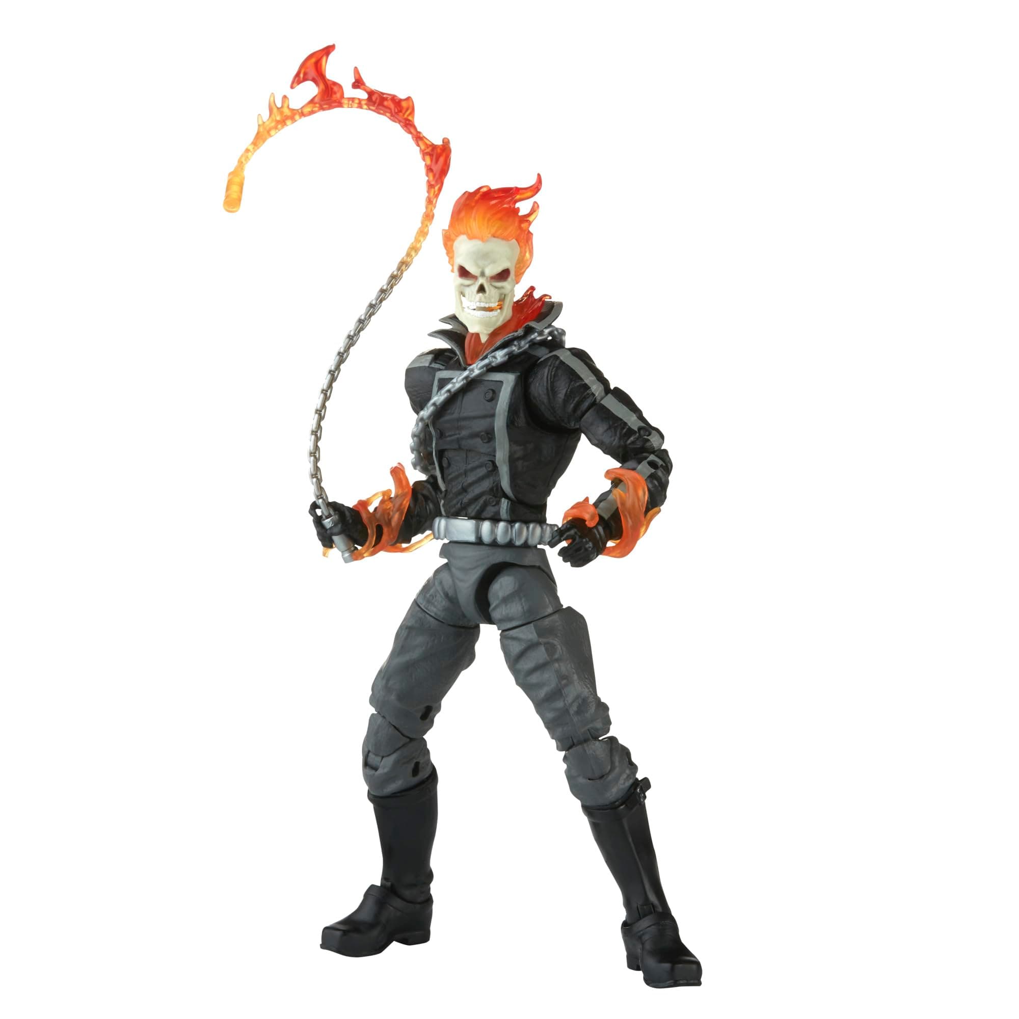 Marvel Legends Series Comics Ghost Rider 6-inch Action Figure Toy, 6 Accessories