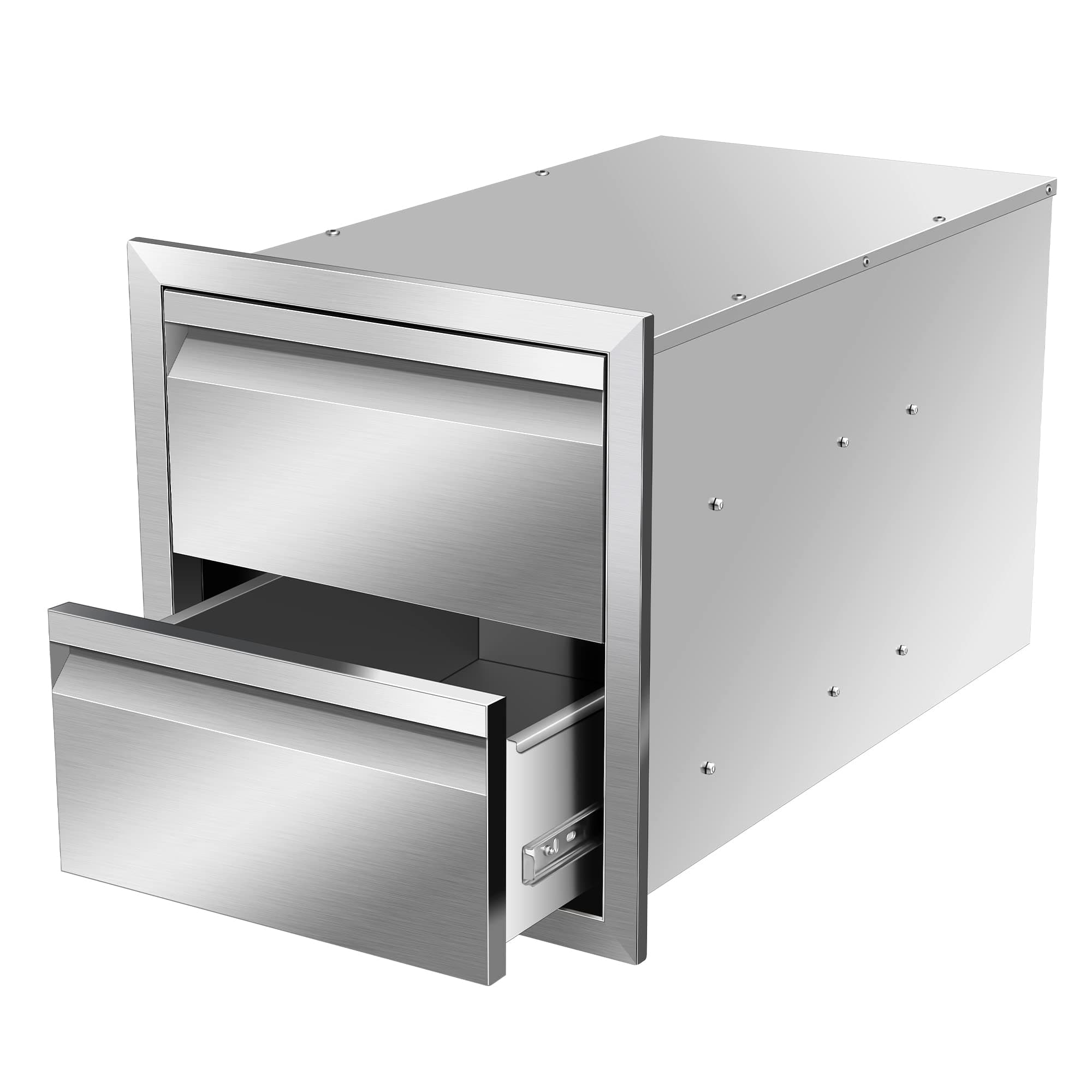 14'' Outdoor Kitchen Double Drawer