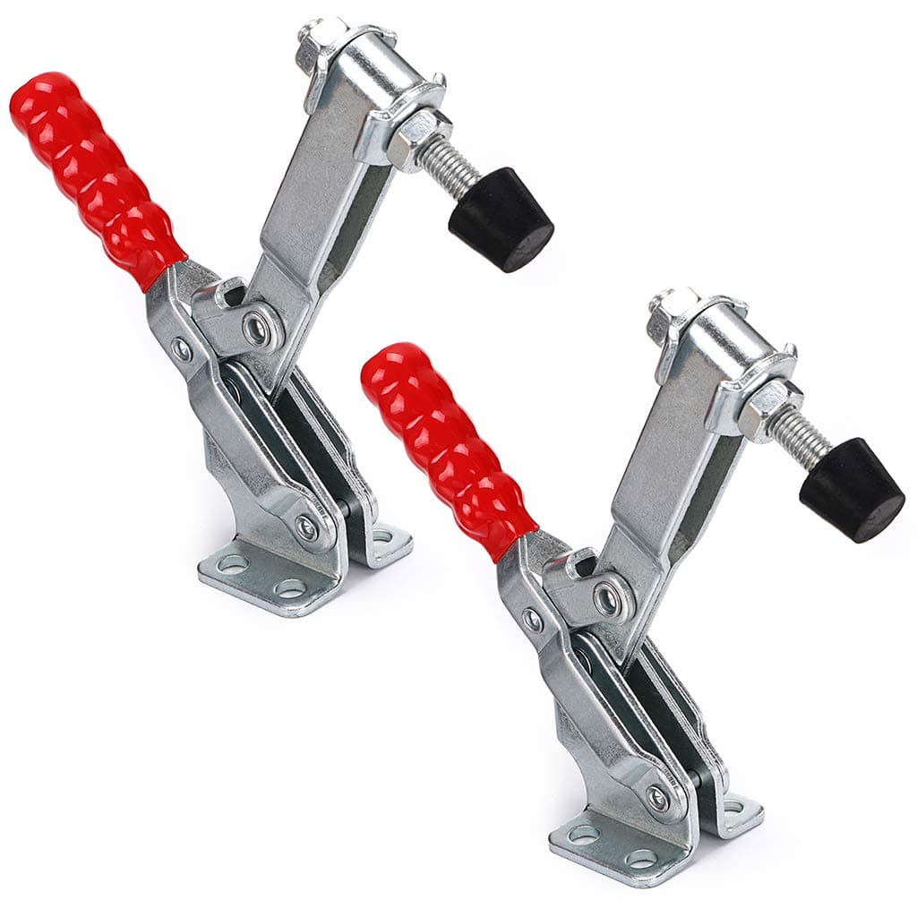 Skelang 2 Pack Vertical Toggle Clamp, Toggle Clamps Quick Release, Hold Down Toggle Clamp