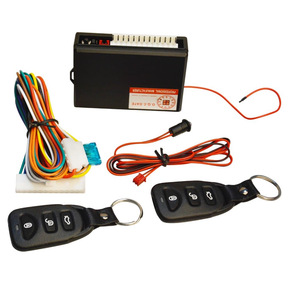 Universal Car Door Lock Vehicle Keyless Entry System Auto Remote Central Kit with Control Box
