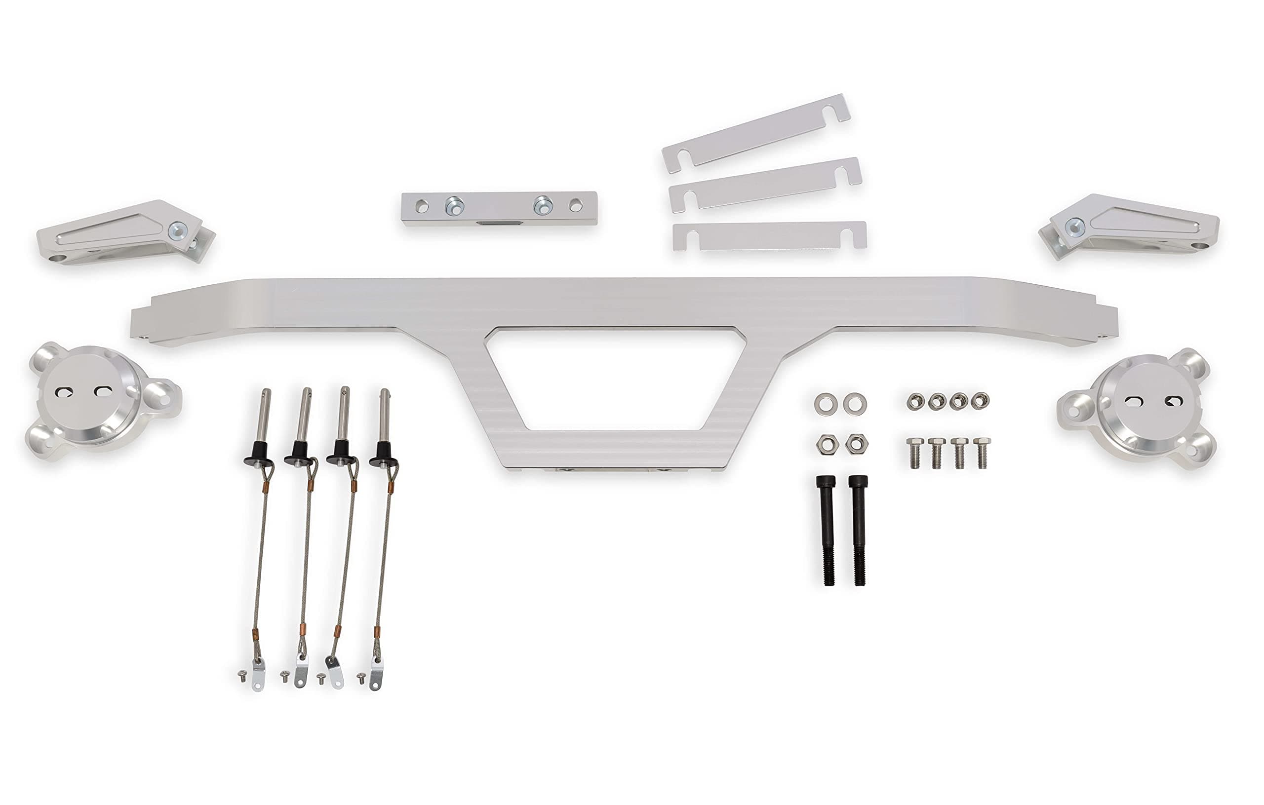 2008-2015 Challenger MO-280001-BL Silver Strut Tower Brace