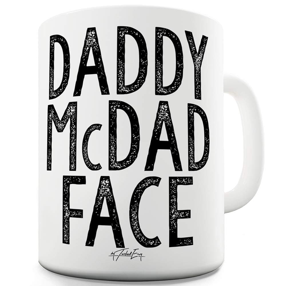 Twisted Envy Daddy McDad Face Funny Mugs for Men
