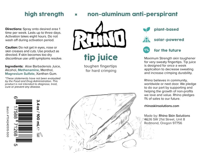 Rhino Skin Solutions - Tip Juice - 1oz
