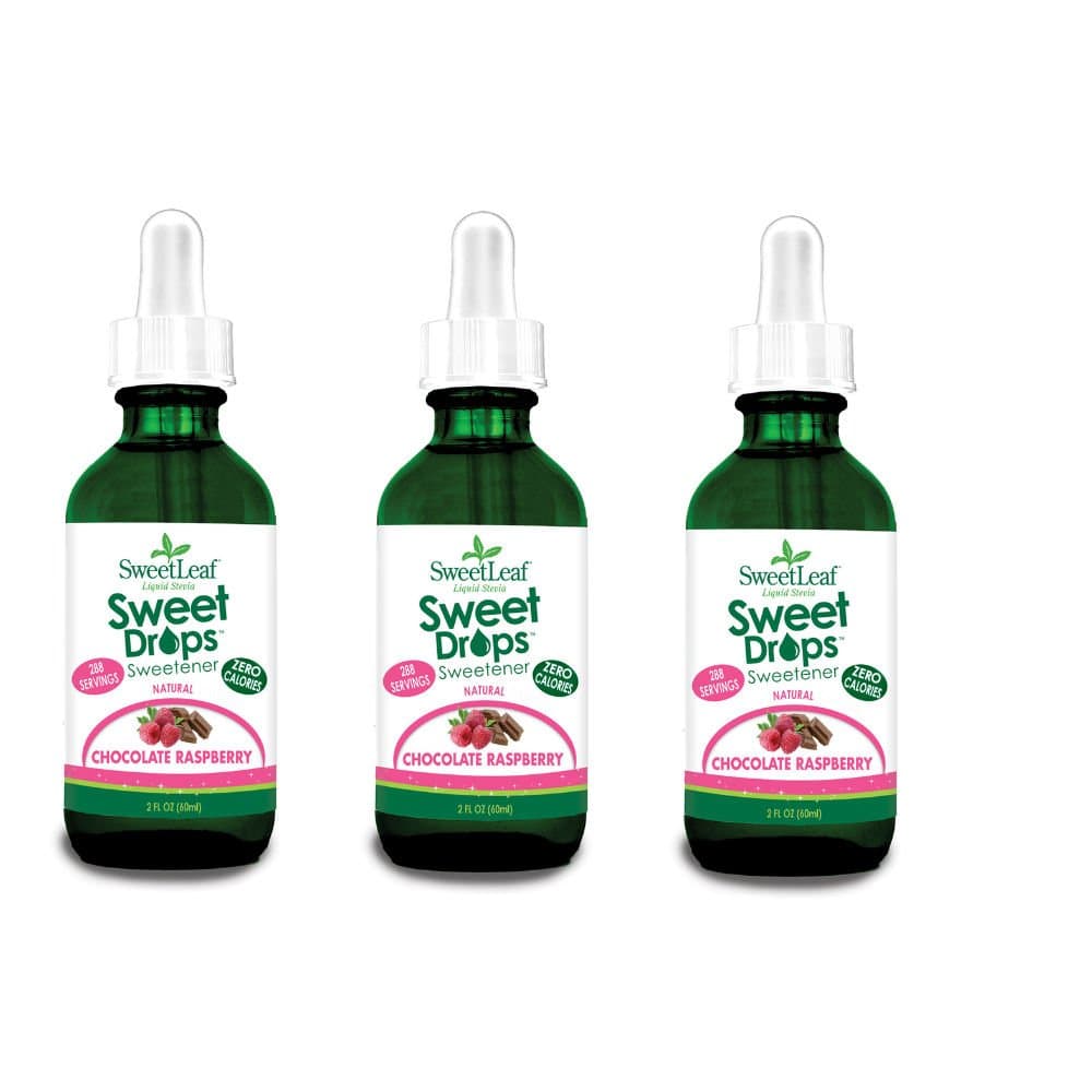 SWEATLEAF STEVIA LIQUID DROP - SET OF 3 (Chocolate Raspberry)