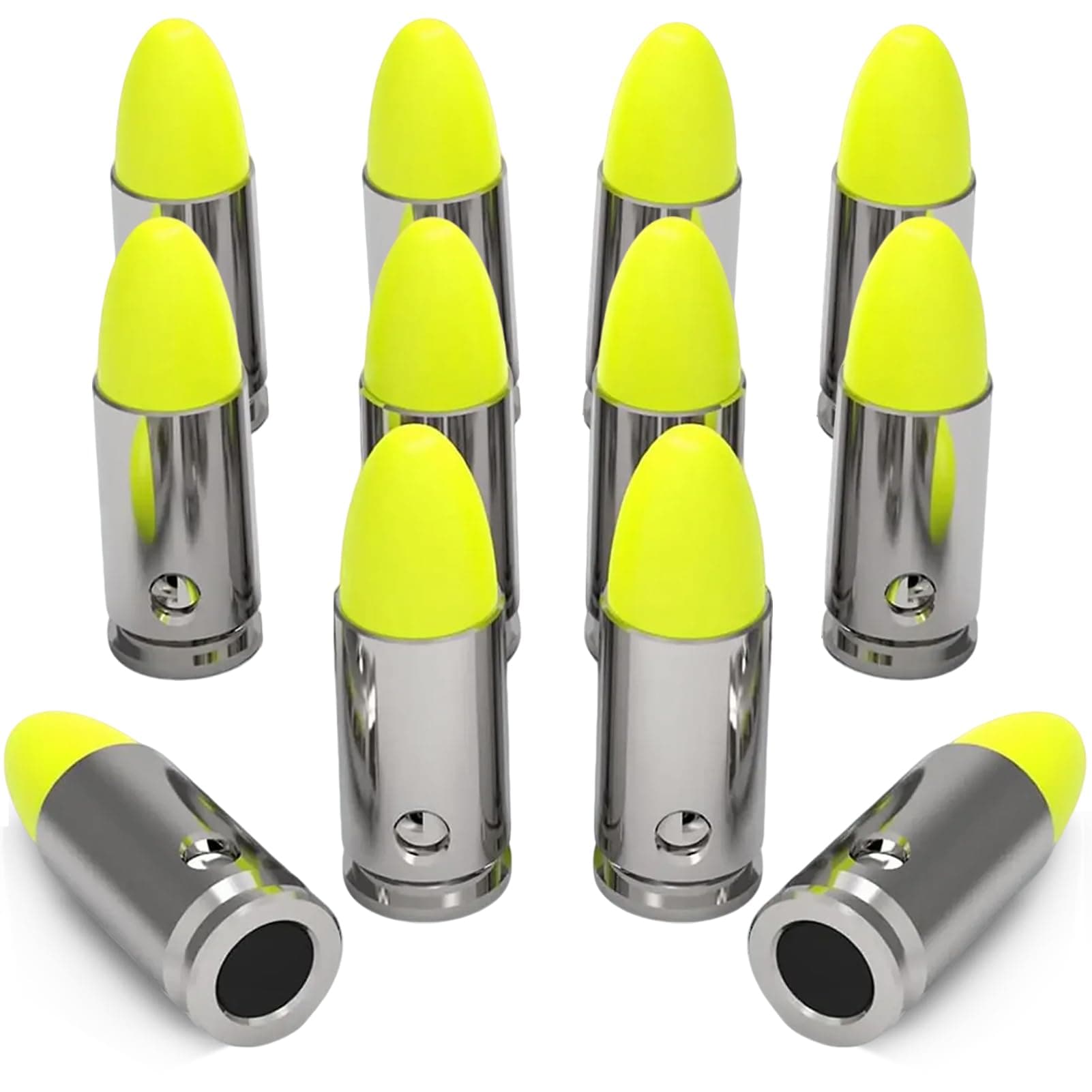 Artemis Snap Caps Training Dummy Rounds Reusable Multiple Styles with Close to Real Weight for Dry Fire Practice Safe Loading Firing Malfunction Clearing Trigger Control