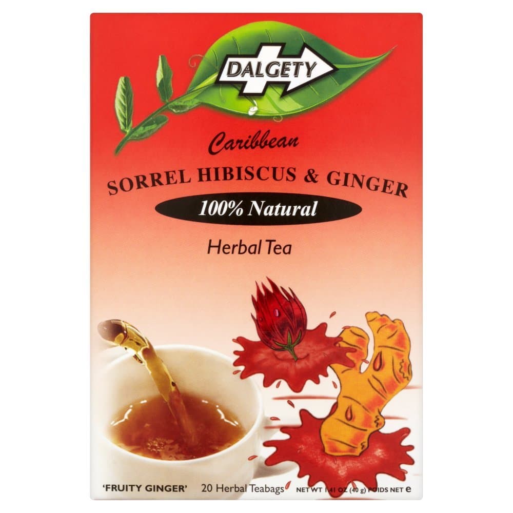 ( 6 Pack) Dalgety Ginger & Sorrel Tea - 40g
