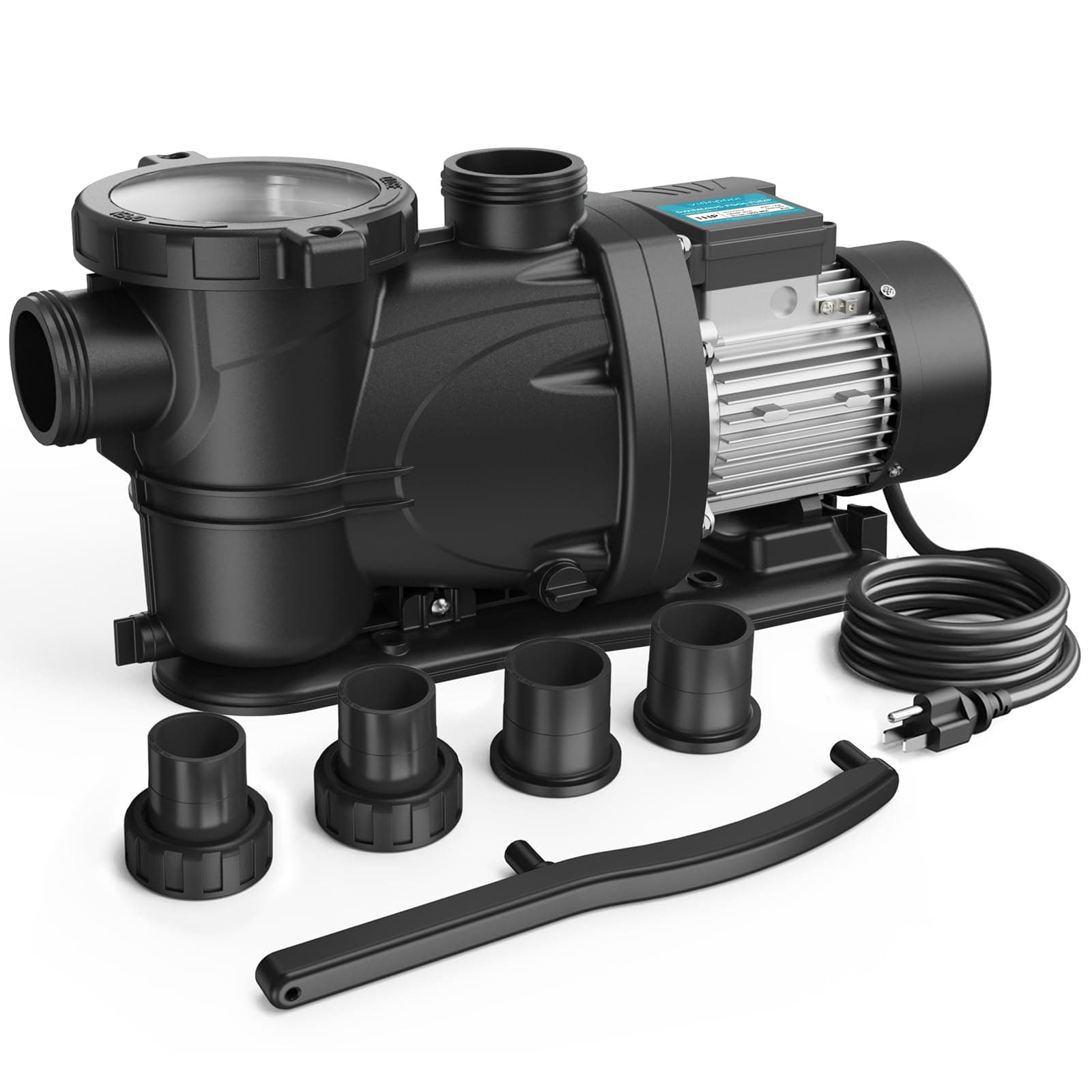 High Flow Ground Pool Pump (1HP 5400GPH 115V)