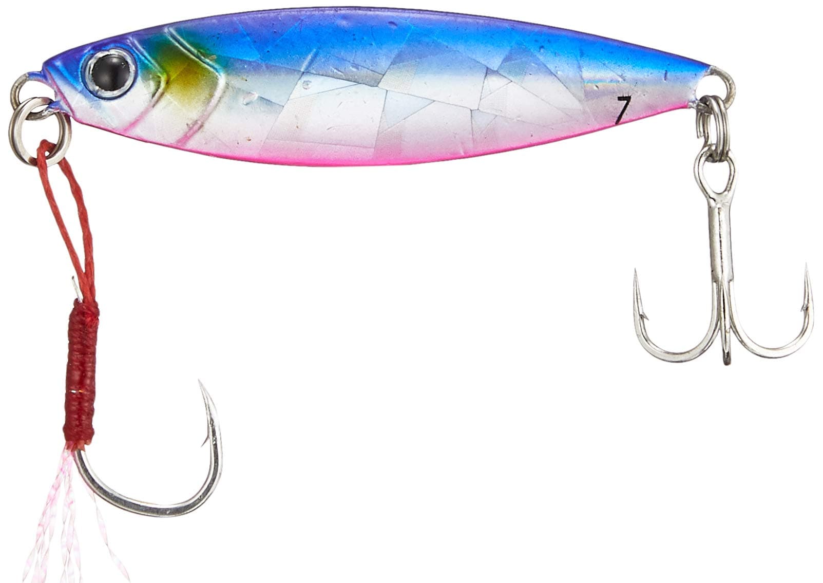 Major CraftJigPara Micro 7g #4 Blue PINK