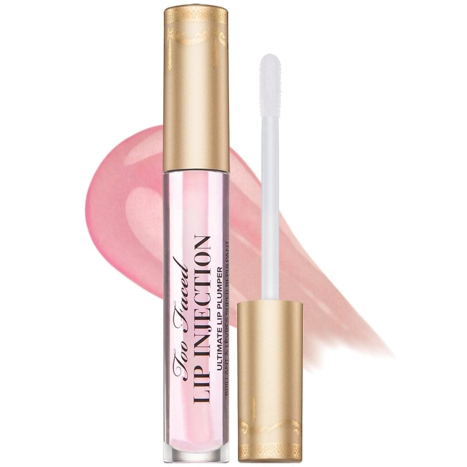 Lip Injection Plumping Lip Gloss | Volumizing, Vitamin E + Avocado Oil, 0.14 Fl Oz