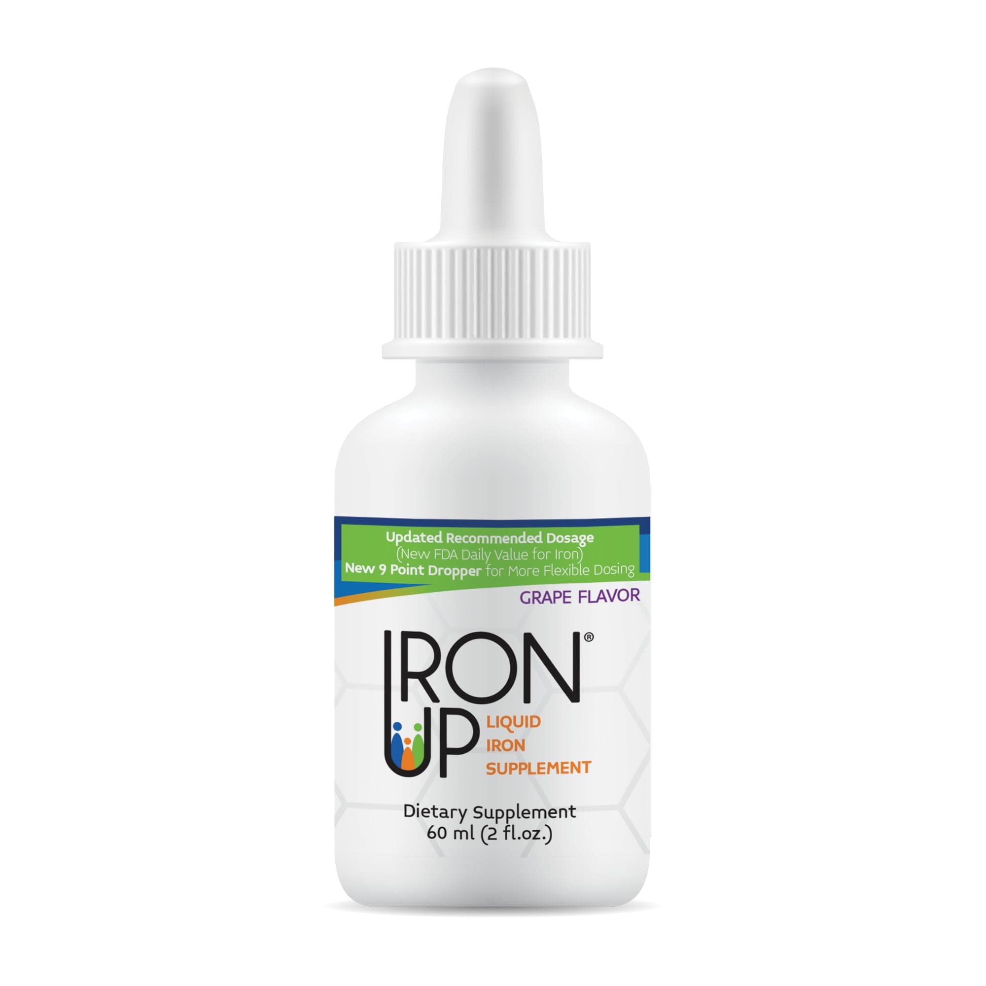 Iron Up, Liquid Iron Supplement, Grape Flavor, 2 fl oz (60 ml)