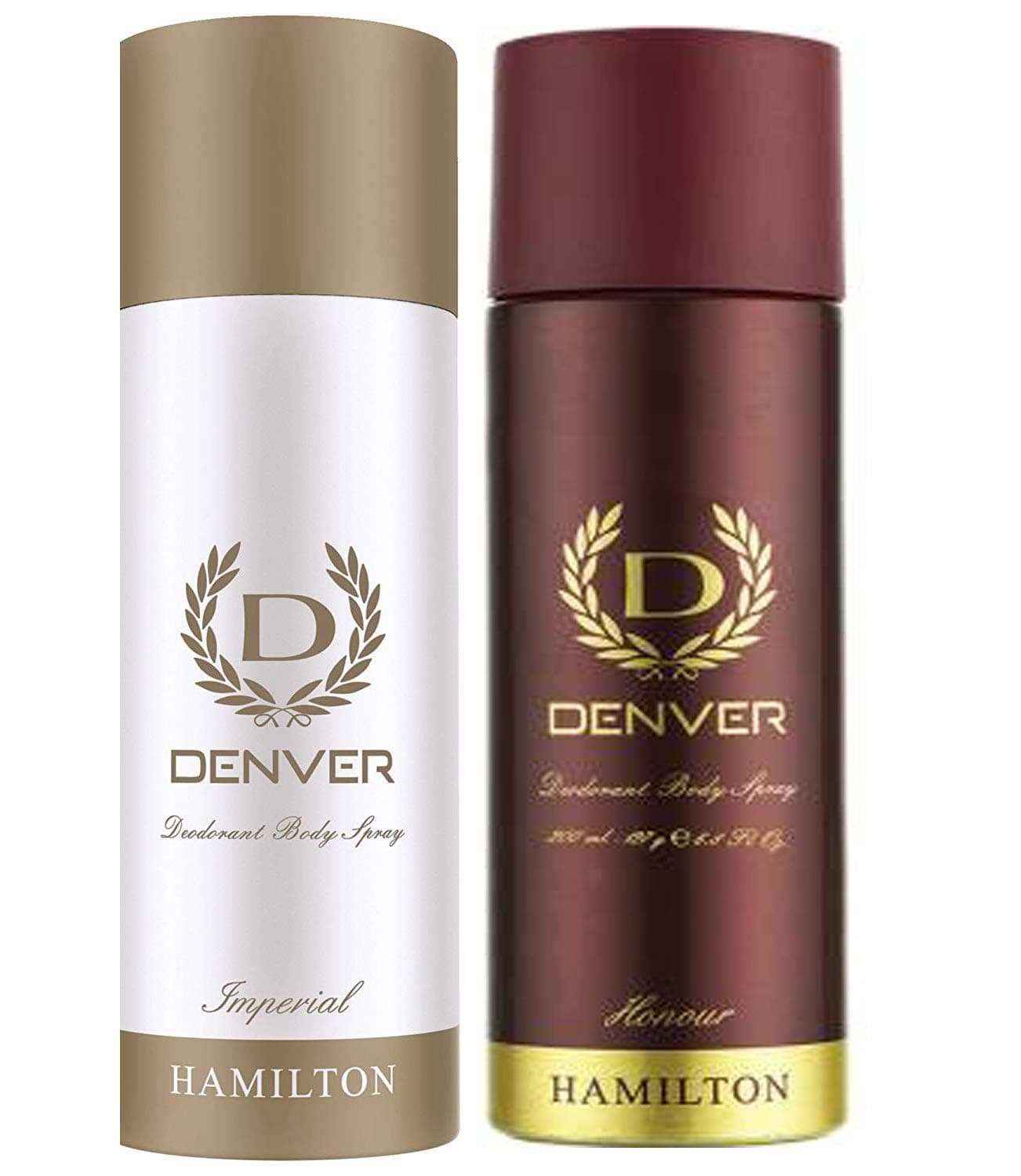 Denver Hamilton Honour & Imperial Deodorant For Men (165ml) (Pack of 2)