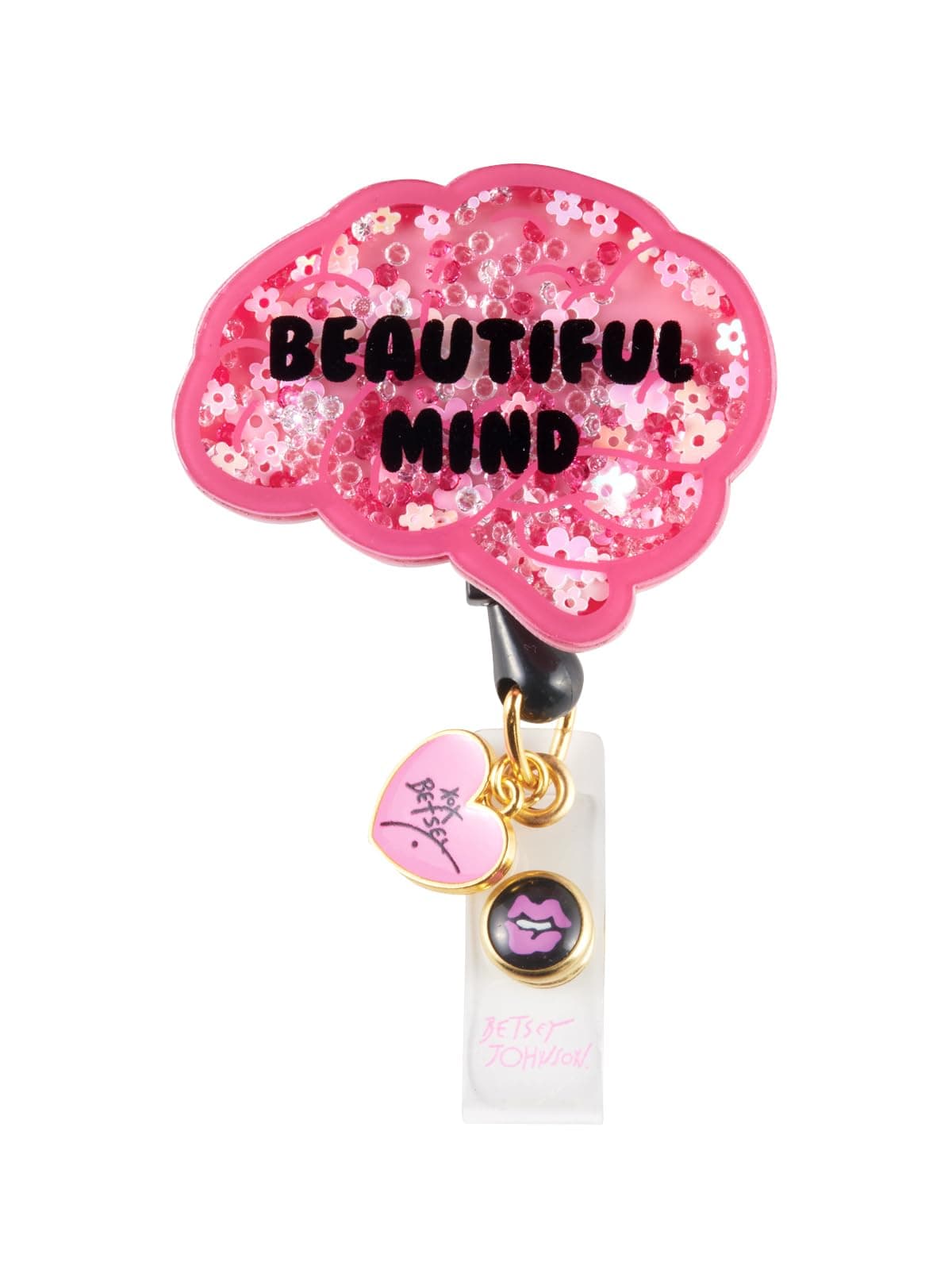 KOIBetsey Johnson BA156 Badge Reel