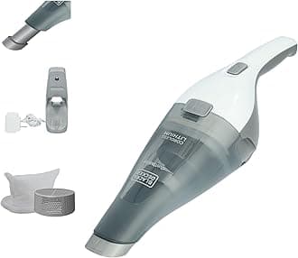 BLACK + DECKER HNVC215B10, Hand Vacuum, White