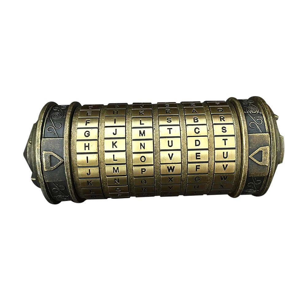 woocan Da Vinci Code Mini Cryptex for Her Birthday Gifts for Women Men for Him for Kids Boyfriend for Husband Boys for Men