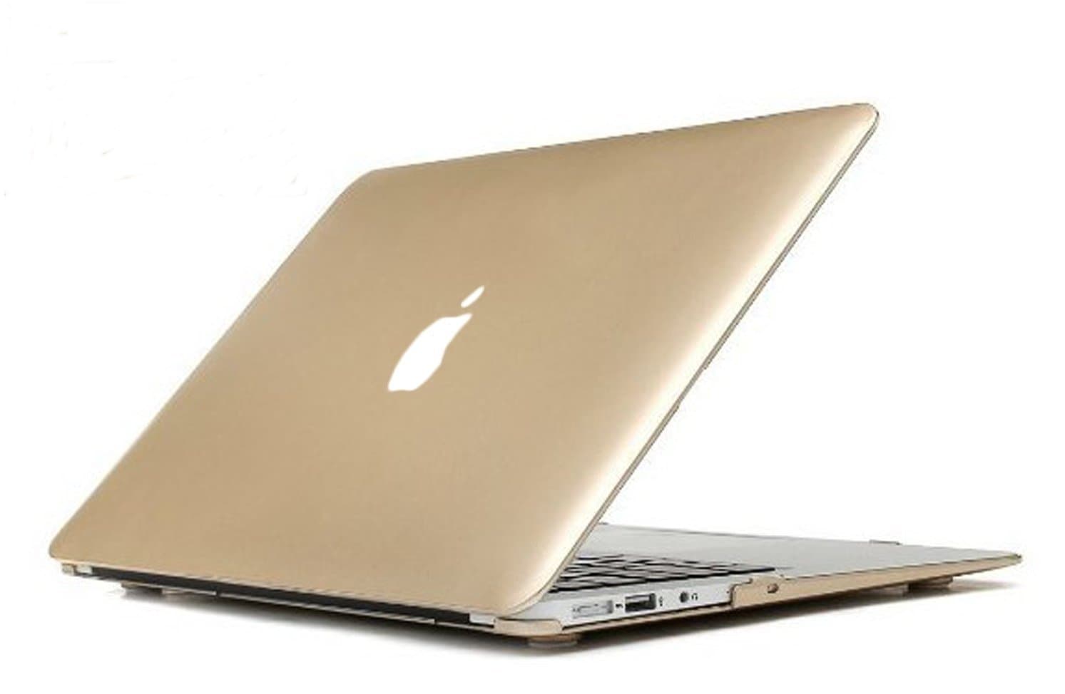 KLI See Thru Shell Case Cover - Champagne Gold - Rubberized for Macbook Air 13"