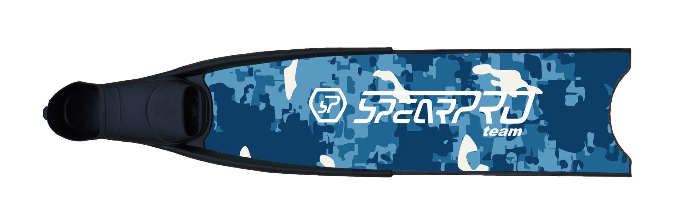 SpearPro Blue Water Fin Skin Decal