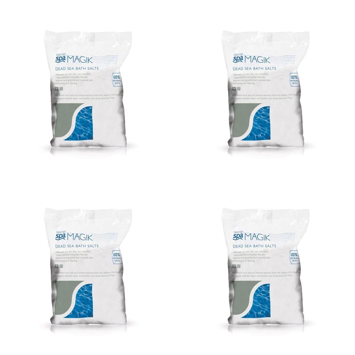 (4 PACK) - Dead Sea/M Bath Salts | 1kg | 4 PACK - SUPER SAVER - SAVE MONEY