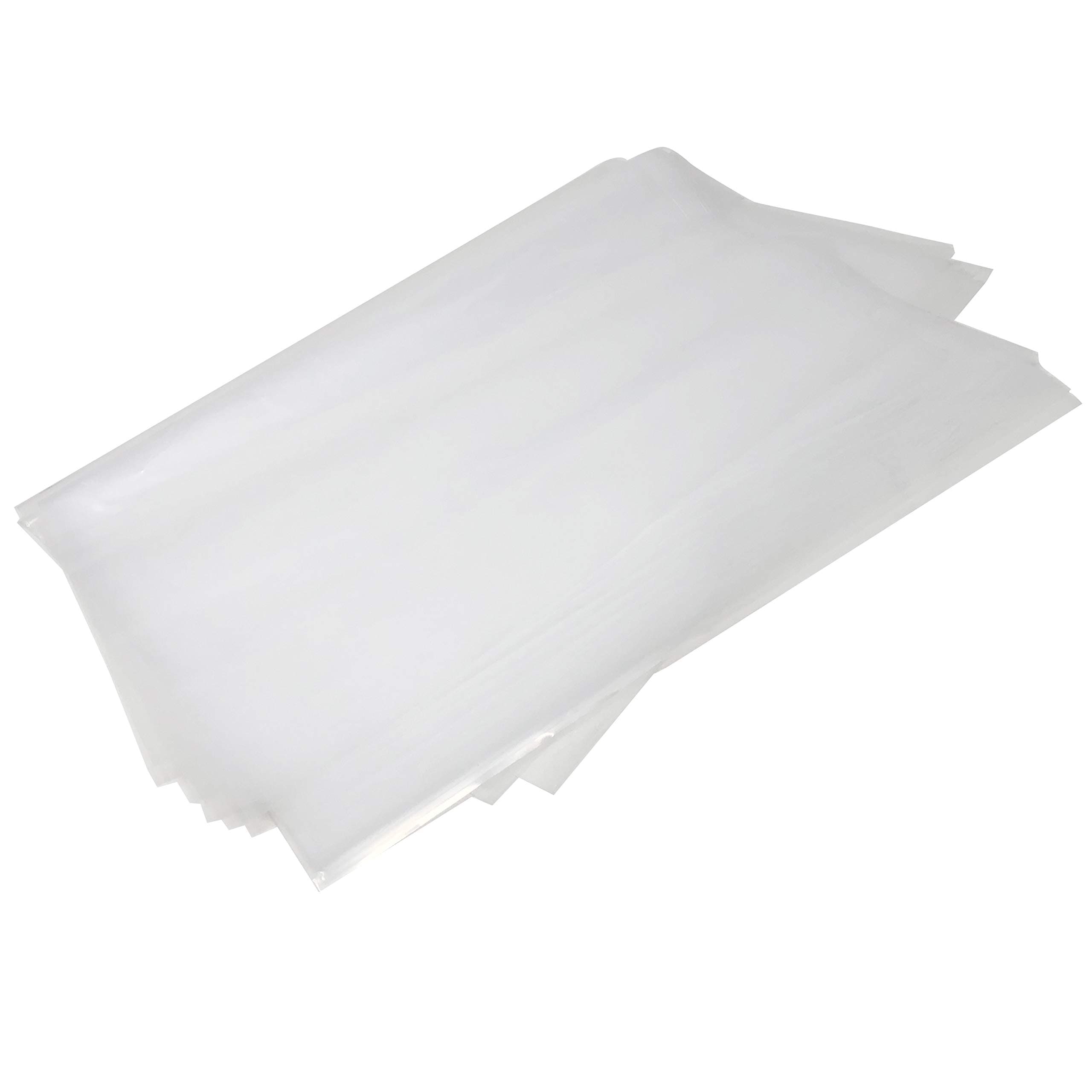 Allgala Heavy Duty PE Thick 3 mil Open-End Plastic Packaging Bags/Clear - 18x24-100 Bag