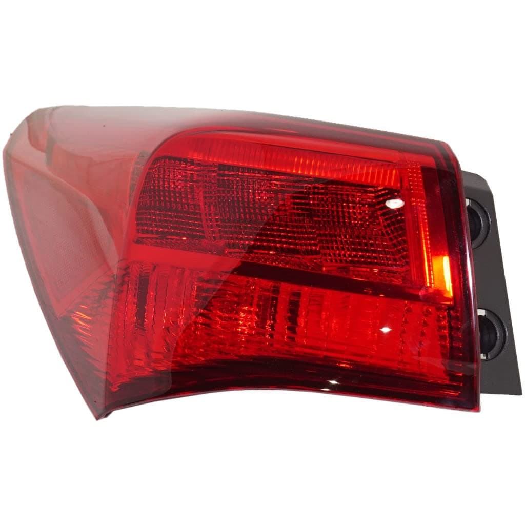 For Acura TLX Outer Tail Light Assembly 2018 2019 2020 Driver Side LED R Advance/Base/Technology Model Chrome CAPA For AC2804109 | 33550-TZ3-A51
