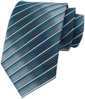 Men's Plaid Check Stripe Ties Pattern Business Formal Designer Neckties