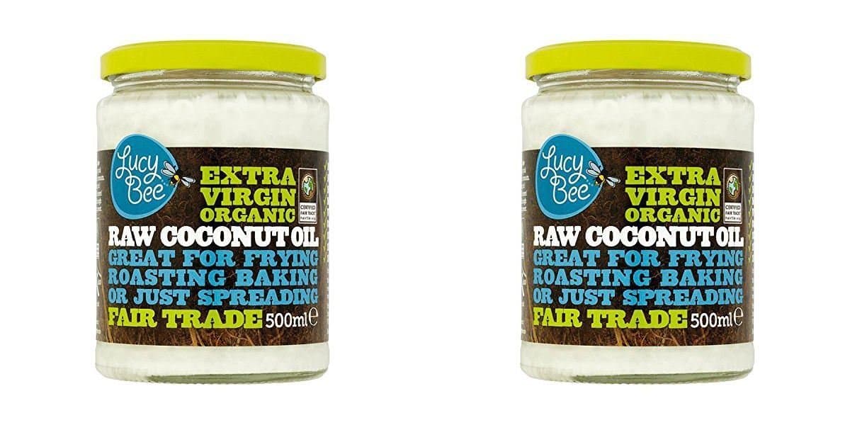 (2 PACK) - Lucy Bee Extra Virgin Coconut Oil| 500 ml |2 PACK - SUPER SAVER - SAVE MONEY