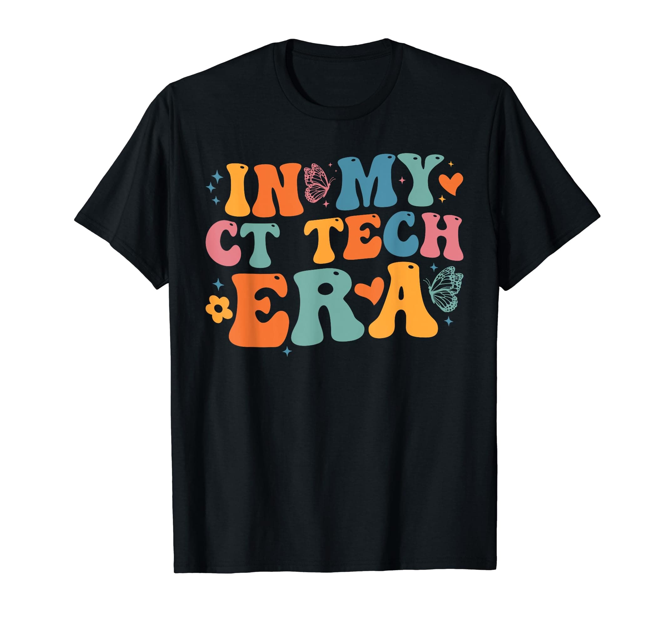 Groovy in My Ct Tech Era Ct Tech Funny Retro Gifts T-Shirt