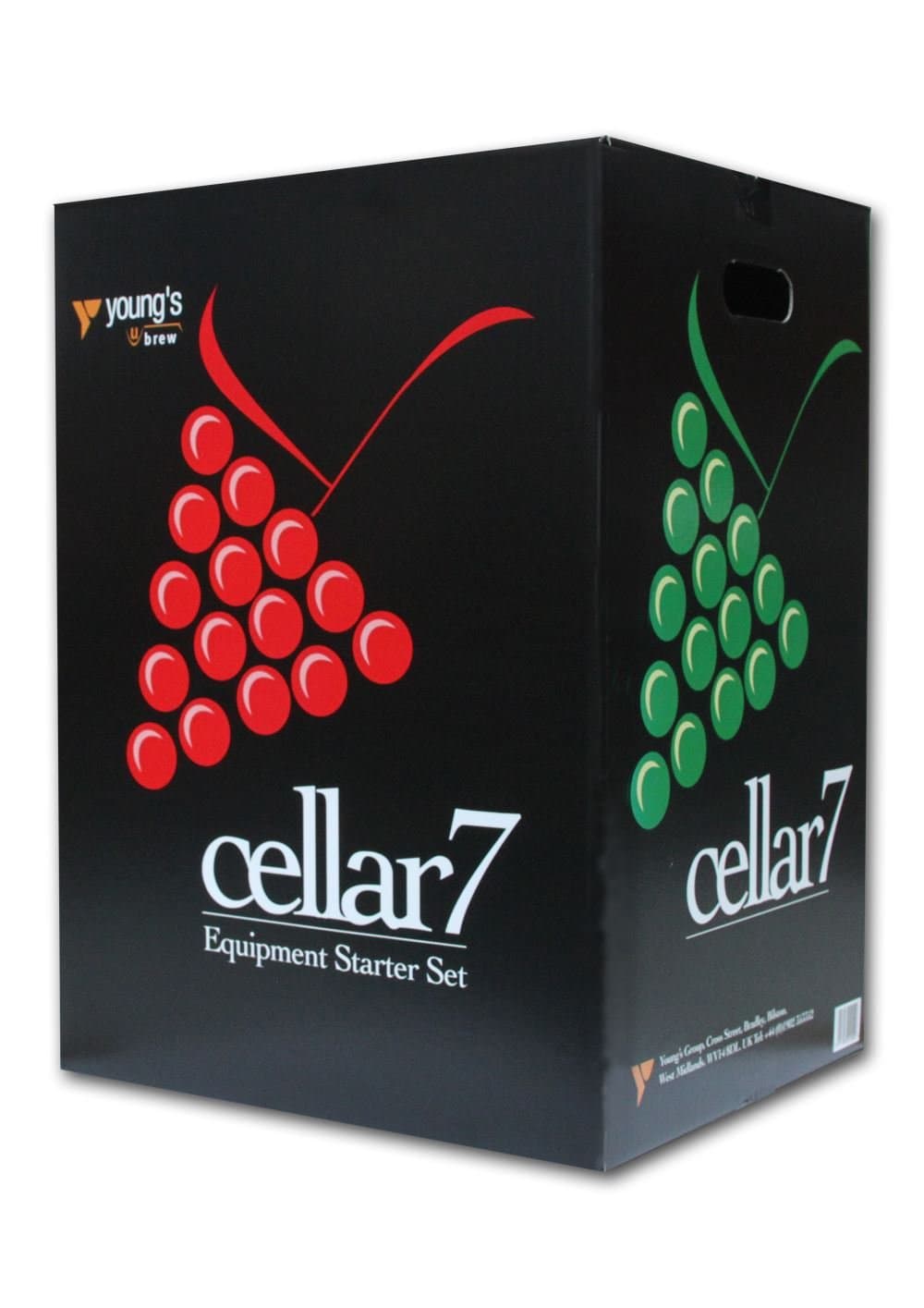 Youngs Cellar 7 Starter Kit 30 Bottle 25L - Home brew Wine & Beer Making Kit