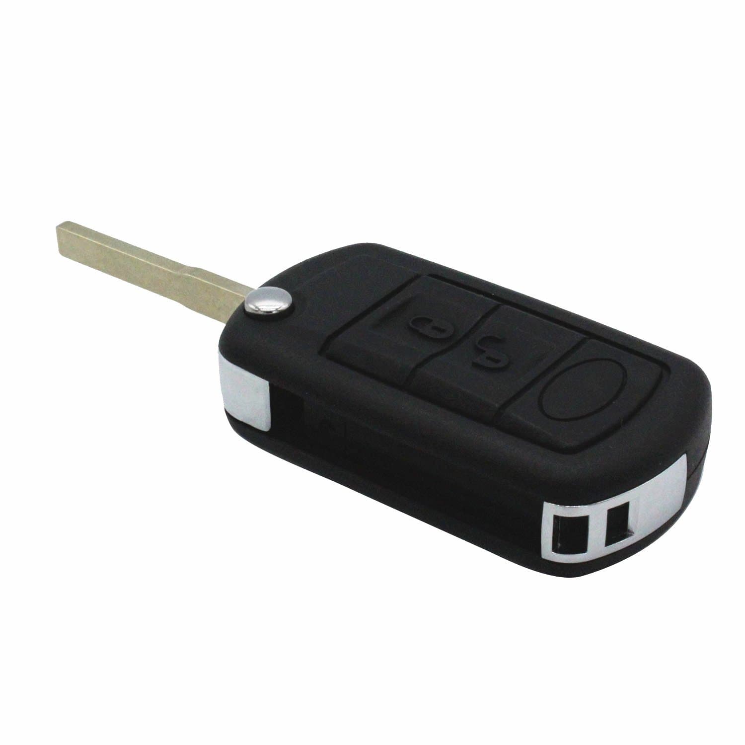 3 Buttons With Uncut Blade Remote Key Fob Case Replacement for Range Rover LR3 2005 2006 2007 2008 2009