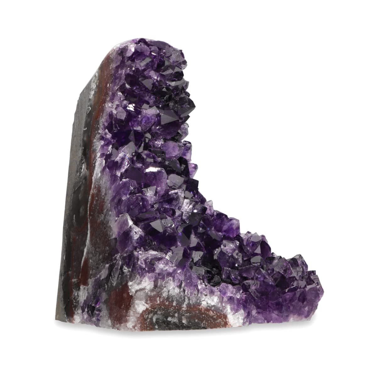 Deep Purple Project Huge A Grade Amethyst Crystal Geode from Uruguay 1.5 lb to 2.2 lb Premium Gift Box Perfect for Collectors