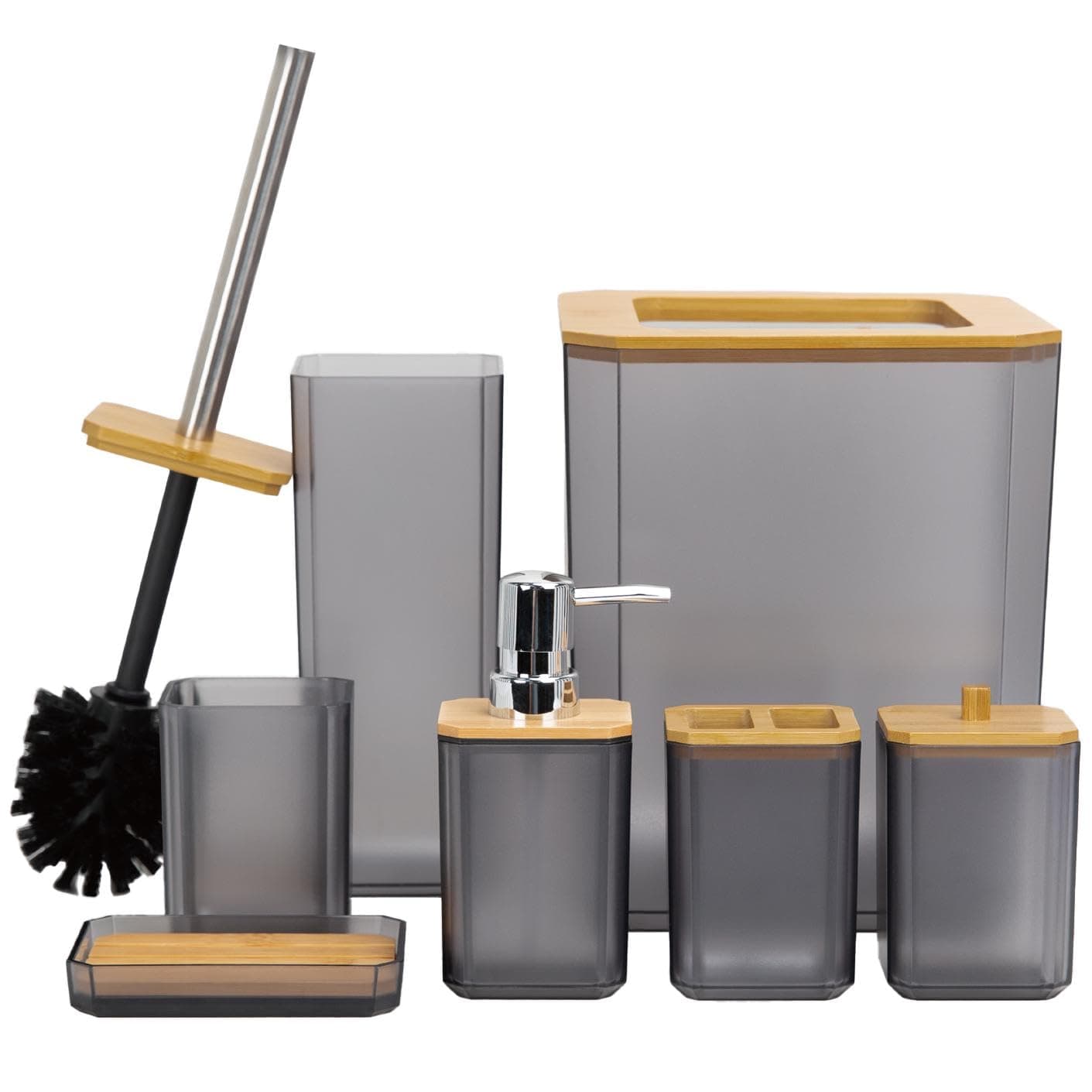 7 piece bath accessories