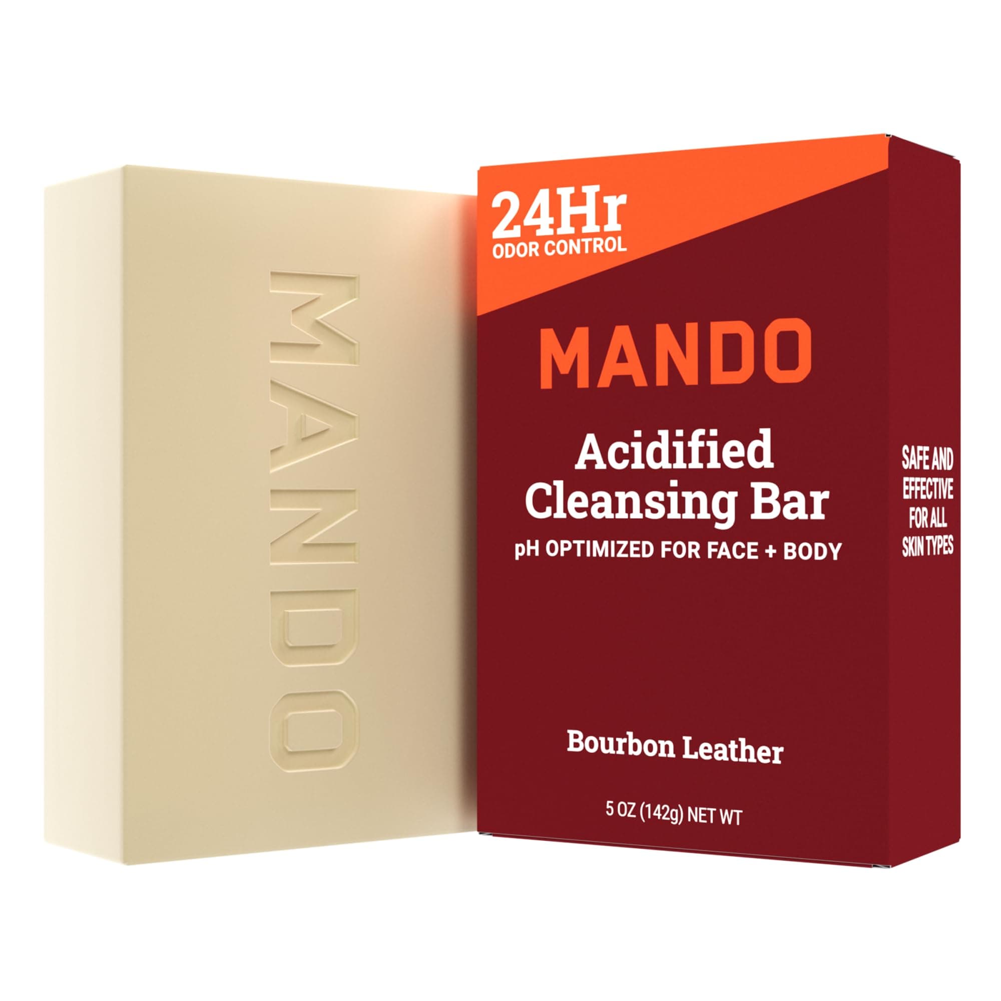 Mando Syndet Bar - Bourbon Leather