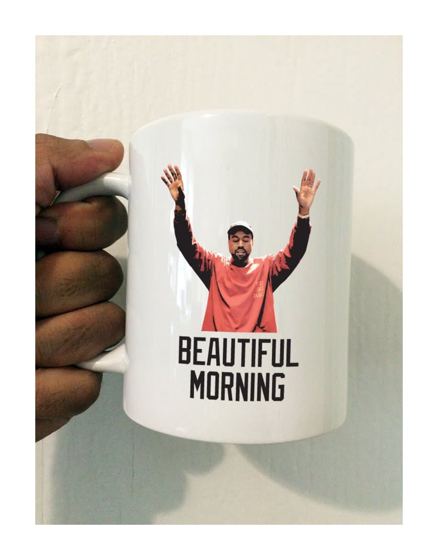Kanye Beautiful Morning Mug 11 oz