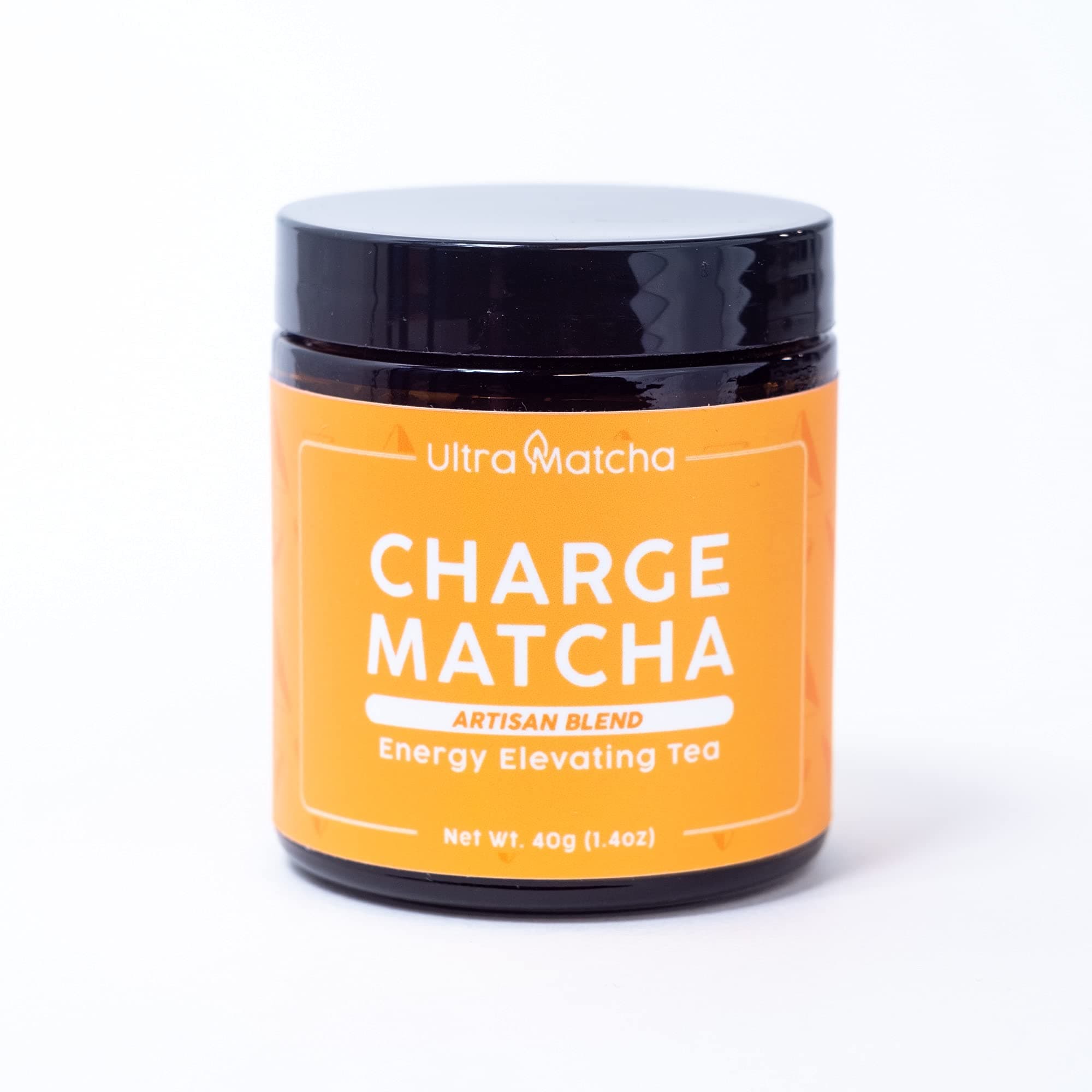 Charge Matcha - Energy Elevating Tea - Yerba Mate Cinnamon - 40g Jar - Ultra Matcha Green Tea