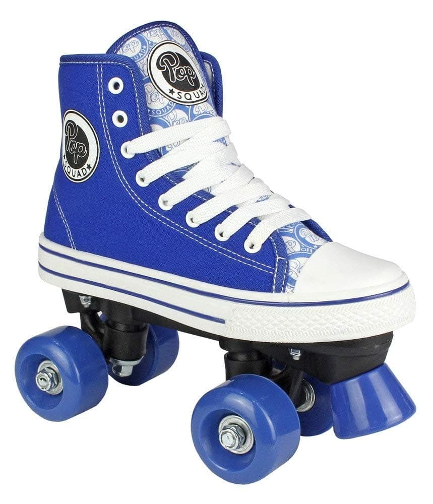 Pop Squad Midtown Quad Roller Skates - Azure Blue