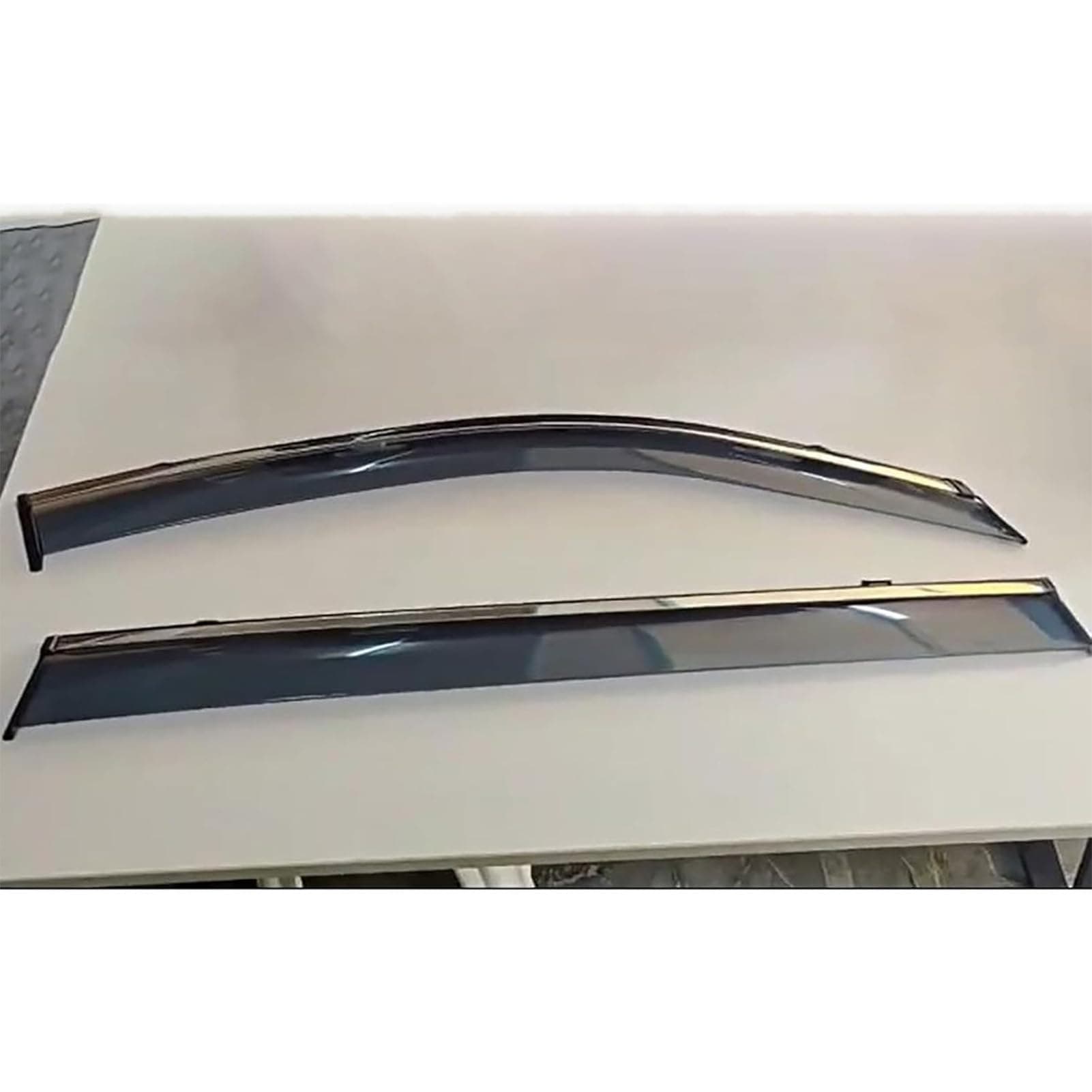 Car Window Rain Guard Window Visors Compatible with Toyota Prado FJ90【MK2-J90 1997-2001】, Outside Mount Visors Auto Side Window Deflectors Rain Shields Car Accessories - 4 Pcs