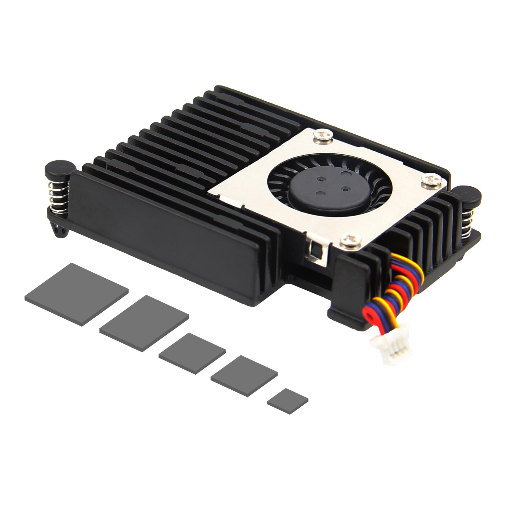 Active Cooler H505 for Raspberry Pi 5 2GB/4GB/8GB/16GB, Aluminum Heatsink with Blower PWM Fan