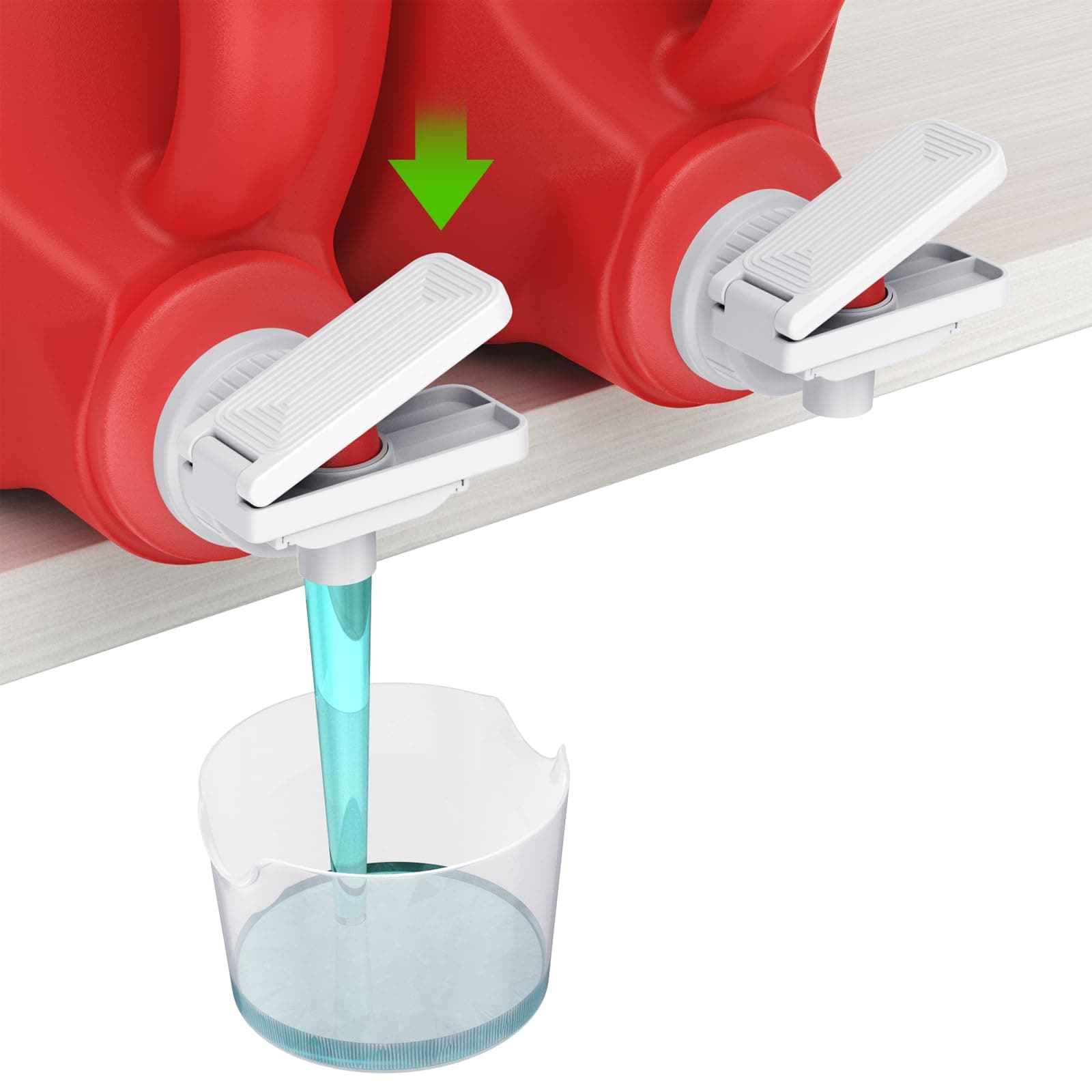 KMOUANTS [2 Pack] Laundry Detergent dispenser Nozzle Switch Holder, Upgraded ...