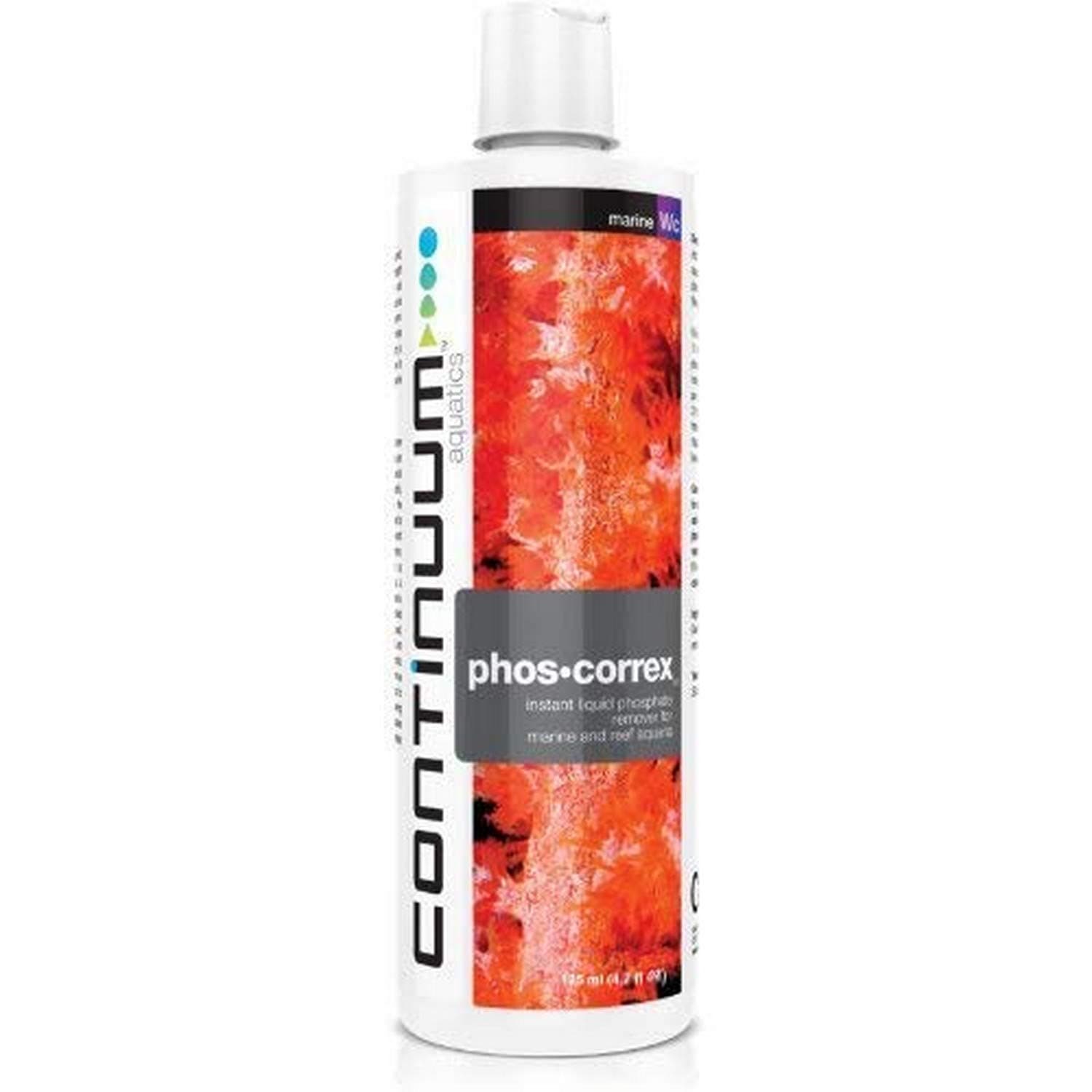 Phos Correx - Instant Liquid Phosphate Remover for All Marine & Reef Aquaria, 125 ml