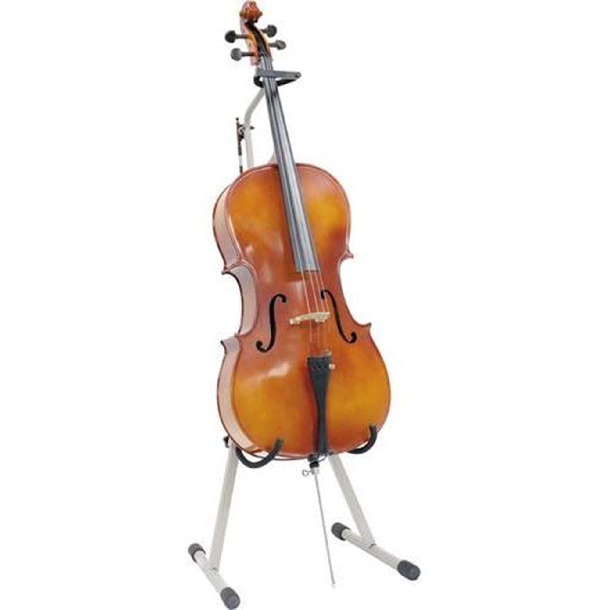 Adjustable Folding Cello/Bass Stand (SA-22) white