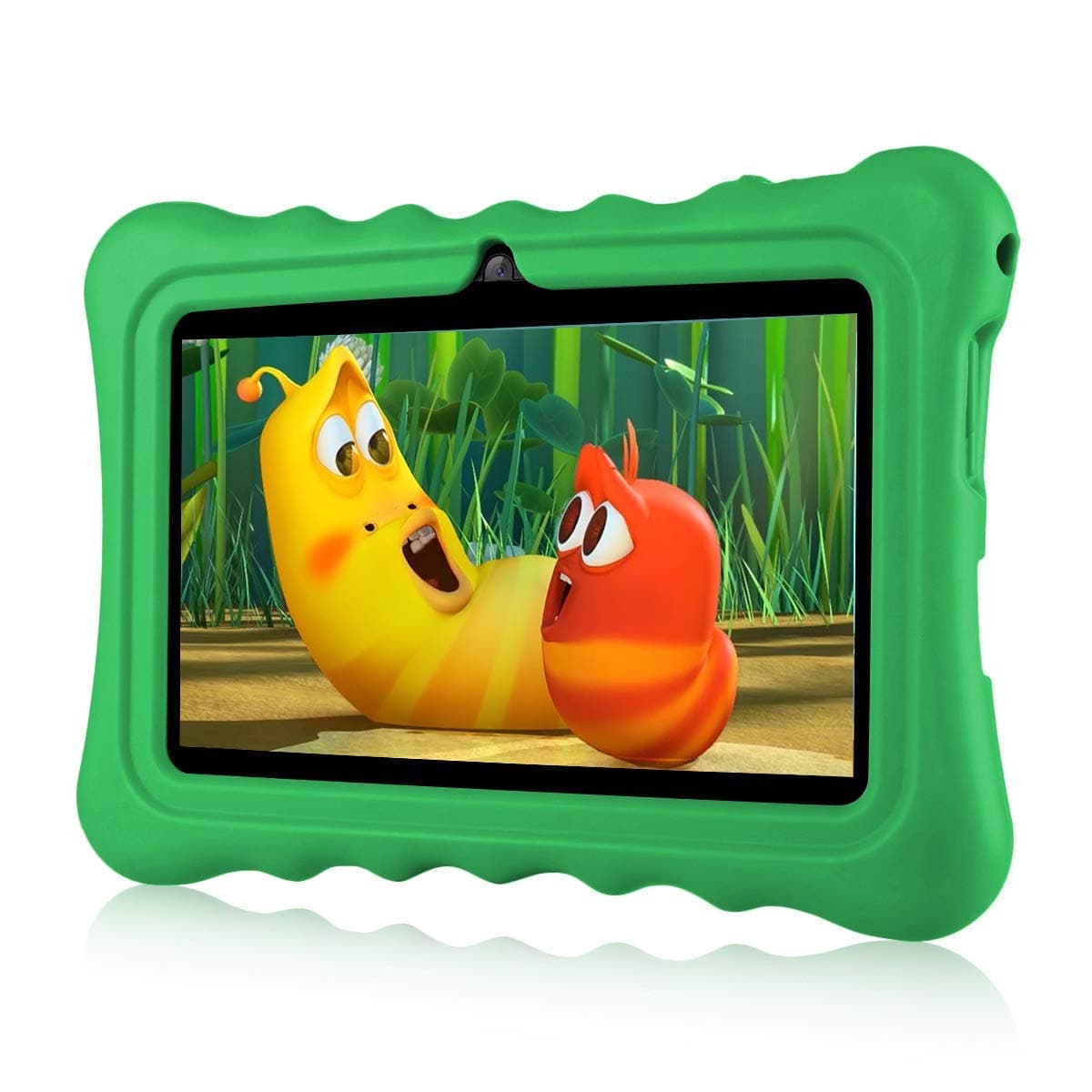 7" Kids Tablet PC Ainol Q88 Android 7.1 1G RAM 8 GB ROM Tablet GMS Google Certified External 3G Portable Kid-Proof Silicone Case Dual Cameras Netflix & YouTube Supported (Green)