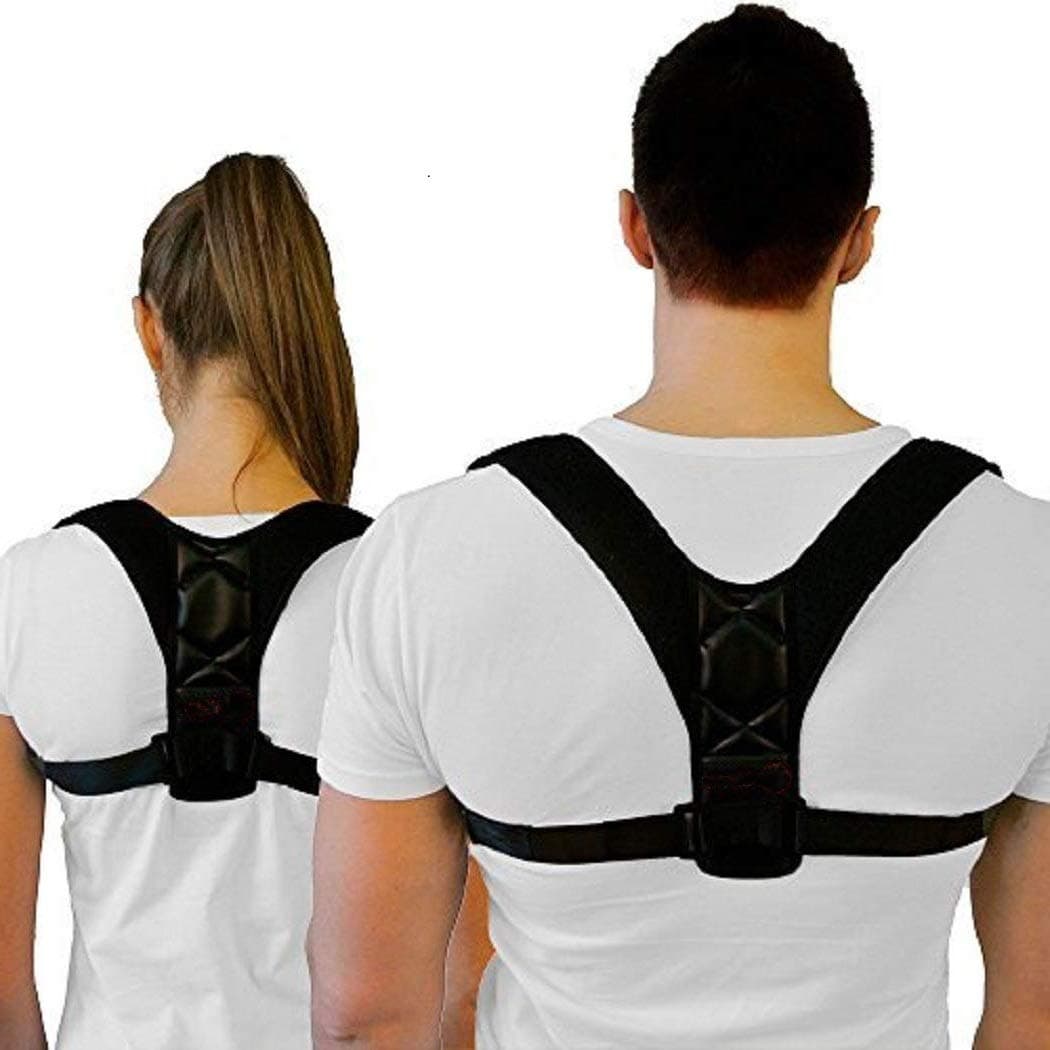 TOMIYA Figure 8 Posture Corrector Back and Shoulder Support Brace for Women & Men, Helps to Improve Posture, Prevent Slouching and Relieve Pain