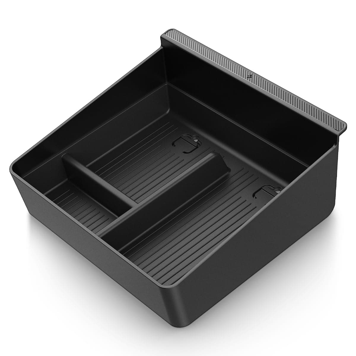 Non-Slide Centre Console Organiser Tray Designed for Tesla Model Y Juniper (Only Premium & Performance 2025/26) and Model 3 Highland (Standard, Premium & Performance 2024/25/26) Accessories