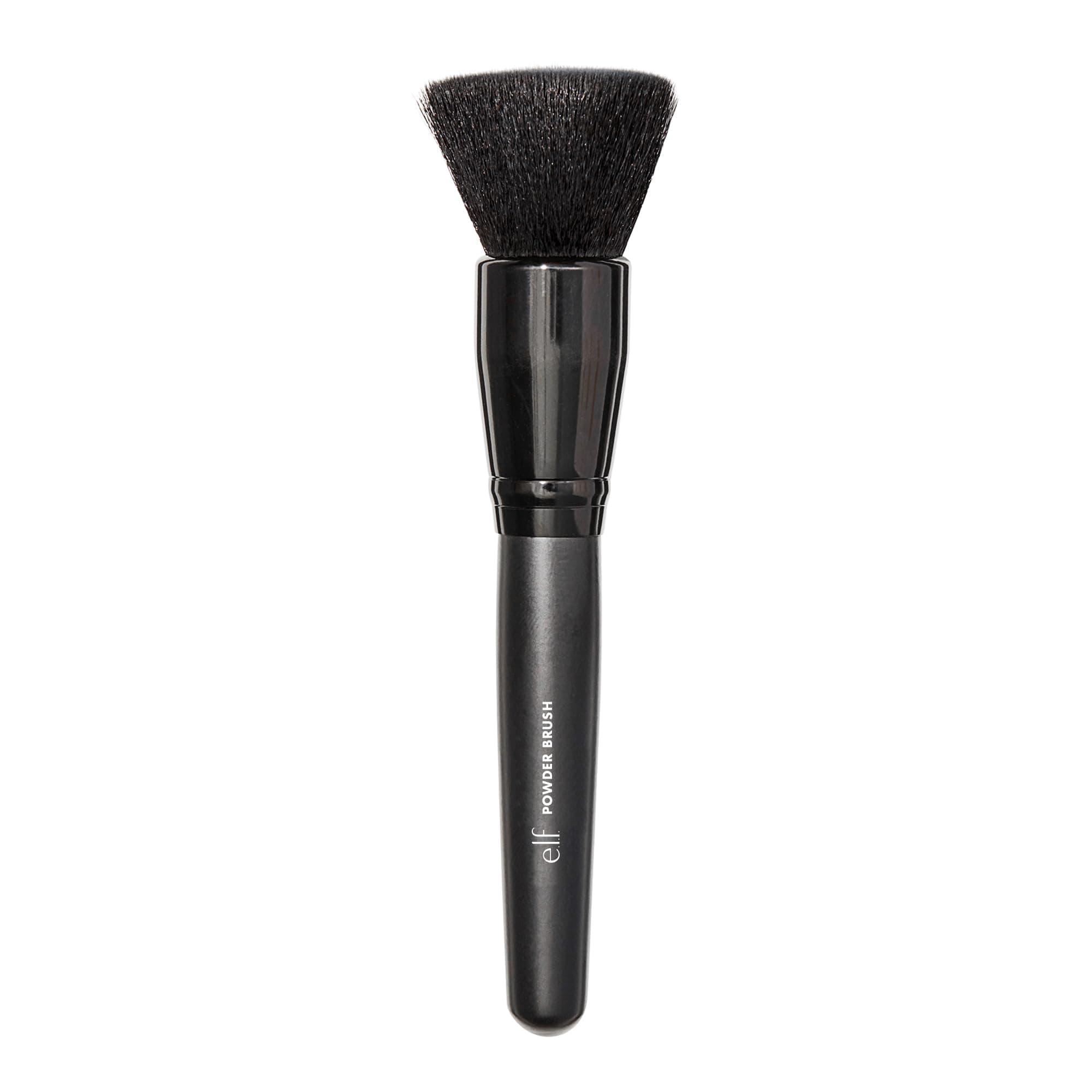 e.l.f.Cosmetics Studio Powder Brush, Creates a Professional Sculpted Look, Synthetic Bristles