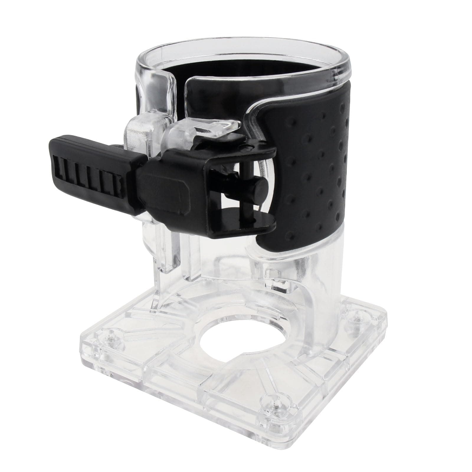 – Electric Trimmer Router Base Quick Fixation Durable Trimming Milling Machine Accessorie Compact Wood Router Base Cover Case