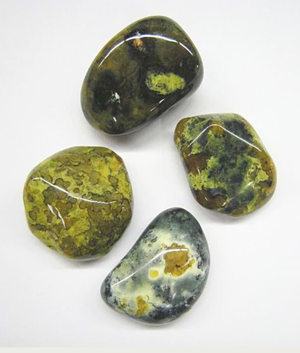 Kiwi Opal Tumble Stone 20-25mm (10)