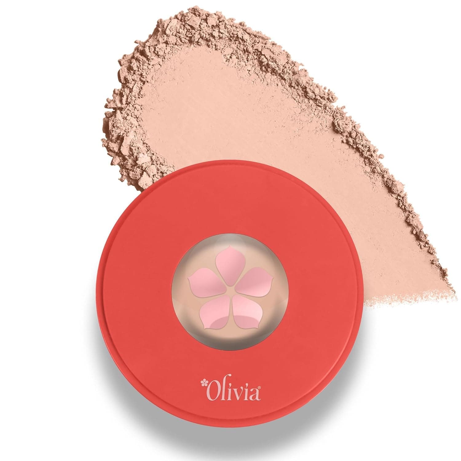 Olivia Skinsync Pan Cake 30g | Full Coverage Waterproof Makeup Base | Velvety Matte Finish | Hides Blemishes | Sweat-Resistant | UV Protection | Long-Lasting & Crease-Free Wear | NAT - 2