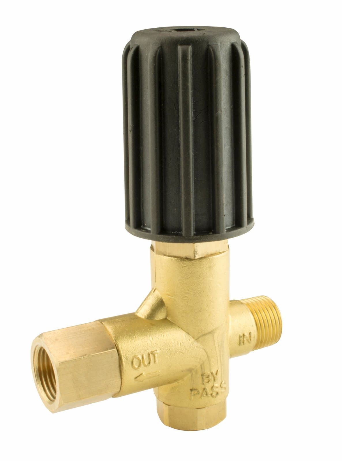 Erie Tools 4000 PSI Pressure Actuated Unloader Valve with External Bypass for Pressure Washer