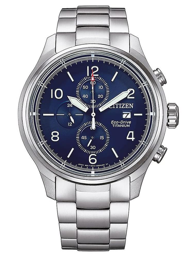 Men Chronograph Eco-Drive Watch