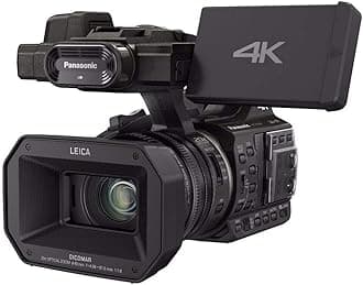 Panasonic HC-X1000 4K Ultra HD 60p/50p Professional Camcorder, 20x Optical Zoom,Black