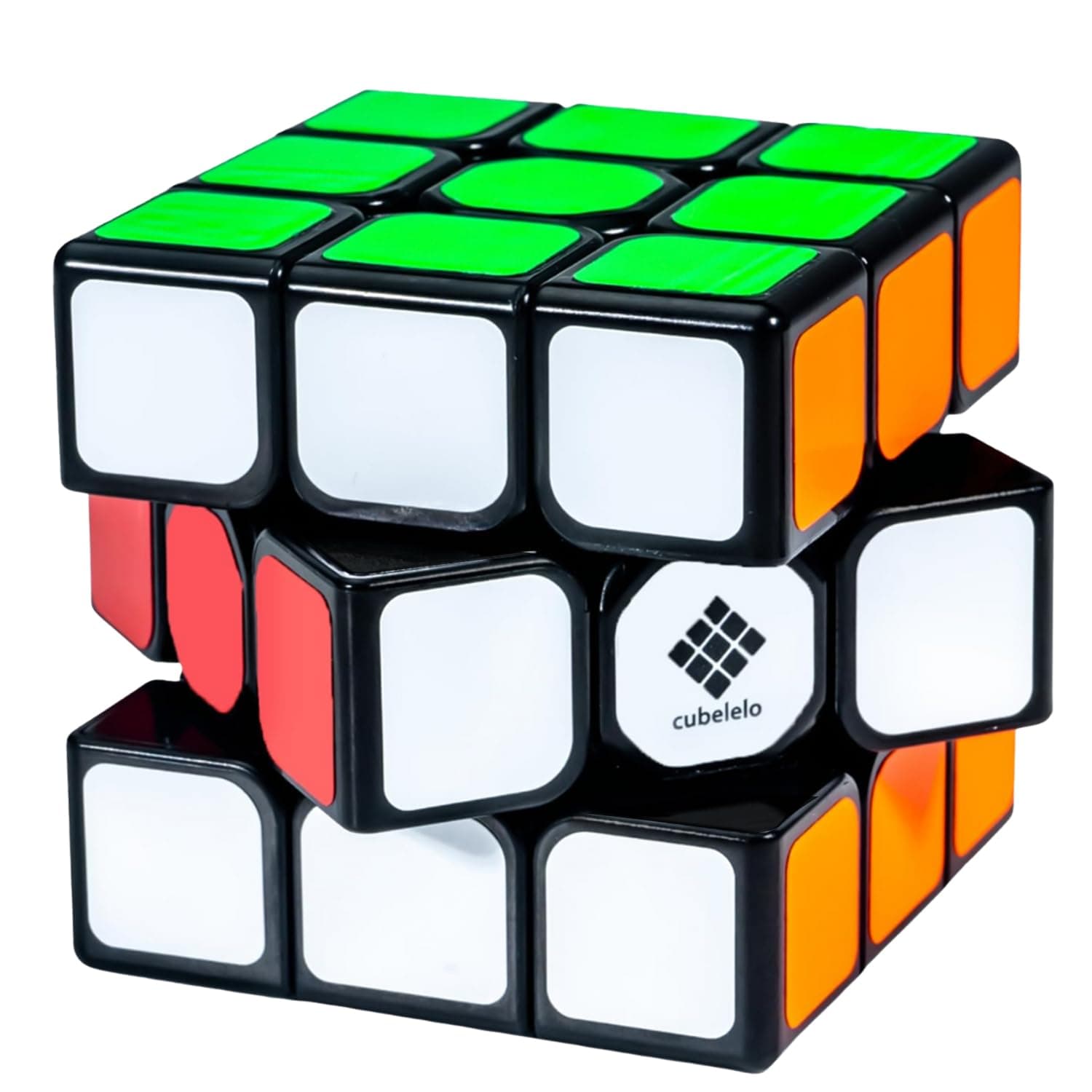 Drift 3x3 Black Speedcube | Beginner Cube for Kids & Adults | Magic Speed Stress Buster Brainstorming Puzzle (Multicolor) | Anti-Pop Technology | Smooth Turning | Durable